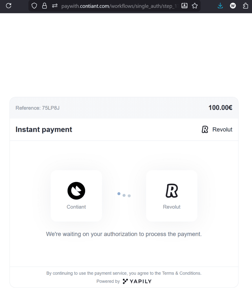 Contiant and Yapily facilitate the illegal offshore casino LuckyWins