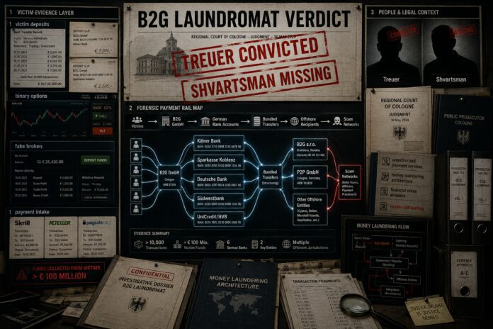 FinTelegram explains the sentencing of money launderer Rainer Treuer