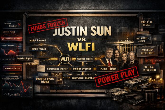 The crypto war between Justin Sun, the Trump family and WLFI