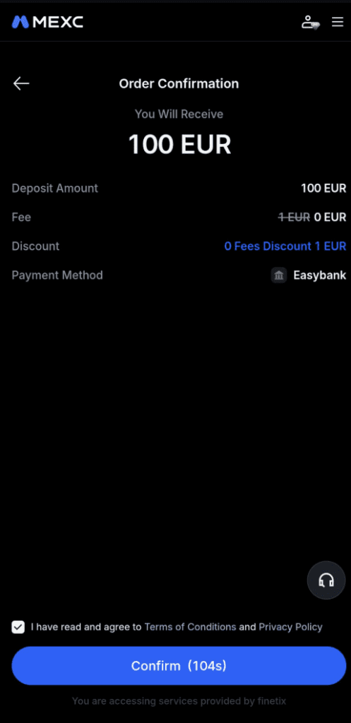 Romanian Finetix acts as payment agent for MEXC