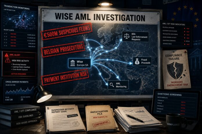 Wise under AML scrutiny by Belgian law enforcement agencies